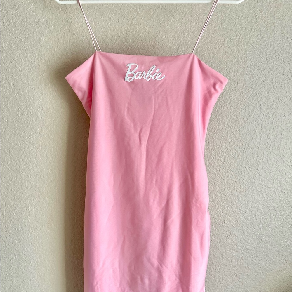 Barbie Pink Slip BodyCon Dress
